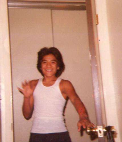 Vincent in his teen years about 17yrs old.