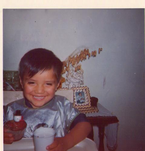 Vince at 1 year old on his birthday.